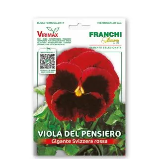 Compra PENSAMIENTO GIGANTE SUIZO ROSSO CENTRO NEGRO (10 gr.). en la tienda online Fito Agrícola