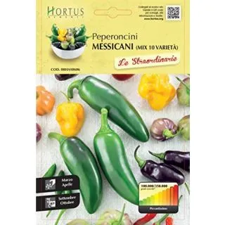 Compra PIMIENTO PICANTE MEXICANO MIX (0,20 gr.). en la tienda online Fito Agrícola