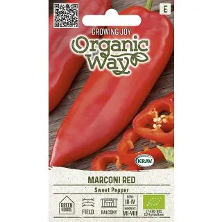 Compra PIMIENTO MARCONI ORGÁNICO (0,2 gr. - Cerca de 25 Semillas). en la tienda online Fito Agrícola