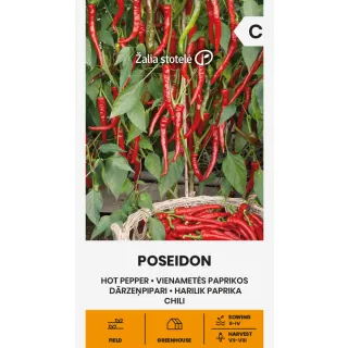 Compra PIMIENTO POSEIDÓN (0.1 gr. - Cerca de 15 Semillas). en la tienda online Fito Agrícola