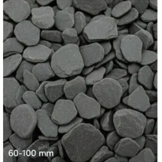 Compra PIZARRA NEGRA REDONDEADA PLANA 60-100 mm. (500 Kgr.). en la tienda online Fito Agrícola