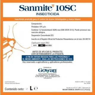 Compra SANMITE 10 SC (1 l.). en la tienda online Fito Agrícola