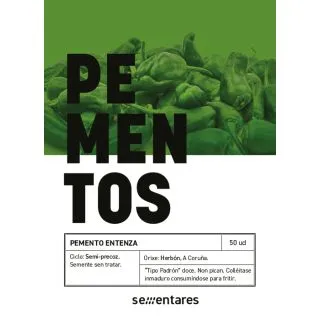 Compra PIMIENTO ENTENZA (50 Semillas). en la tienda online Fito Agrícola