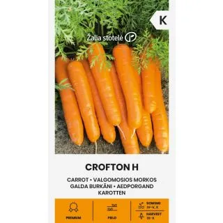 Compra ZANAHORIA CROFTON F1 Peliculada (1 gr. - Cerca de 475 Semillas). en la tienda online Fito Agrícola