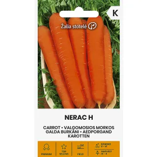 Compra ZANAHORIA NERAC F1 Peliculada (1 gr. - Cerca de 800 Semillas). en la tienda online Fito Agrícola